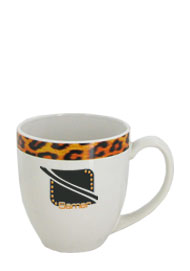 15 oz Tailor Made glossy bistro coffee mugs - Kenya Cheetah15 oz Tailor Made glossy bistro coffee mugs - Kenya Cheetah