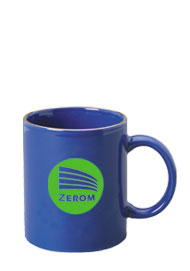 11 oz personalized coffee mug - midnight blue11 oz personalized coffee mug - midnight blue