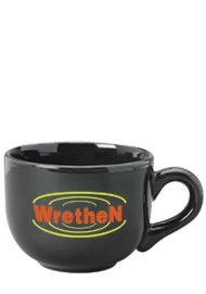 16 oz soup mug cappuccino mug - black16 oz soup mug cappuccino mug - black