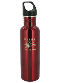 26 oz excursion stainless steel sports bottle - red26 oz excursion stainless steel sports bottle - red