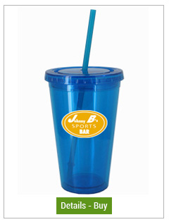 16 oz Aqua Blue journey travel cup with lid and straw16 oz Aqua Blue journey travel cup with lid and straw
