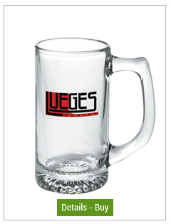 13 oz customized sport glass mug13 oz customized sport glass mug