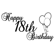 Happy 18th Birthday