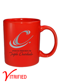11 oz vitrified coffee mug - stanford red11 oz vitrified coffee mug - stanford red
