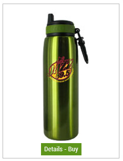 CLOSEOUT - 26 oz green quench stainless steel sports bottleCLOSEOUT - 26 oz green quench stainless steel sports bottle