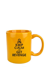 11 oz personalized coffee mug - Gamboge Yellow11 oz personalized coffee mug - Gamboge Yellow