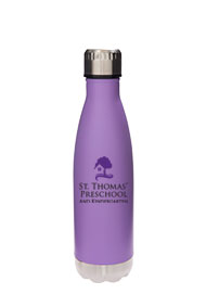 17 oz Glacier Pastel Purple Insulated Stainless Steel H2O Bottle17 oz Glacier Pastel Purple Insulated Stainless Steel H2O Bottle