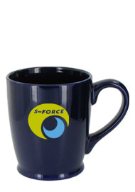16 oz glossy kinzua customizable coffee mugs - cobalt blue16 oz glossy kinzua customizable coffee mugs - cobalt blue