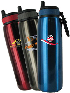 26 oz Quench Stainless Steel Sports Bottle - BPA Free