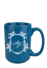 15 oz el grande promotional ceramic mug - Hawaiian Blue15 oz el grande promotional ceramic mug - Hawaiian Blue