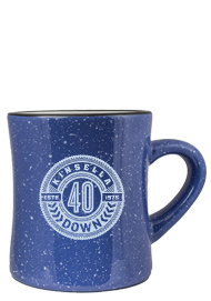 10 oz Santa Fe stoneware speckled diner mug - light blue10 oz Santa Fe stoneware speckled diner mug - light blue