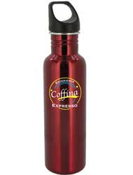 26 oz excursion stainless steel sports bottle - red26 oz excursion stainless steel sports bottle - red