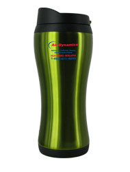 14 oz stainless steel green urbana travel mug14 oz stainless steel green urbana travel mug
