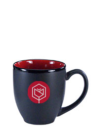 15 oz matte black out red in hilo bistro coffee mugs15 oz matte black out red in hilo bistro coffee mugs