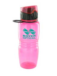17 oz splash sports bottle - pink17 oz splash sports bottle - pink
