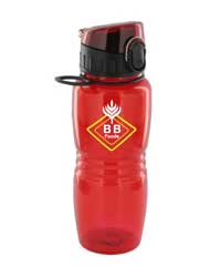 17 oz splash sports bottle - red17 oz splash sports bottle - red