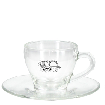 CLOSEOUT - 2 3/4 Oz. Libbey Ischia Espresso mug with Saucer