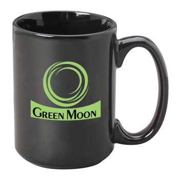 15 oz el grande ceramic mug - black