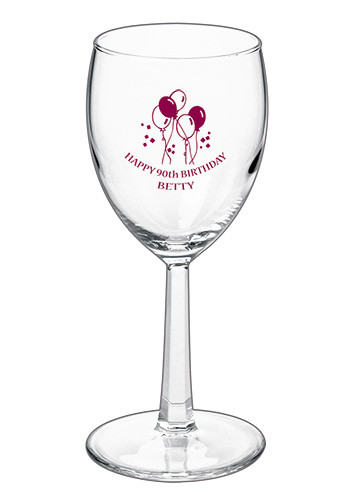 Personalized Wine Glasses - 6.5 oz Grand Noblesse