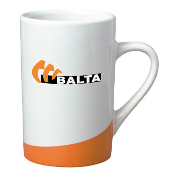 12 oz beaverton coffee mug - orange