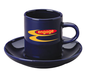 CLOSEOUT - 3 oz espresso cup - cobalt blue - NO SAUCER INCL.