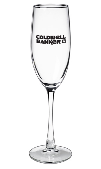 8 oz connoisseur champagne flute glass