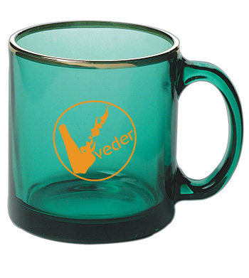 13oz Glass Coffee Mug Libbey