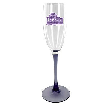 CLOSEOUT - 6 oz Signature Parme Stem Flute Champagne Glass