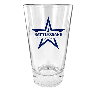 CLOSEOUT - Football Beer Glasses - 14 oz Mixing Glass