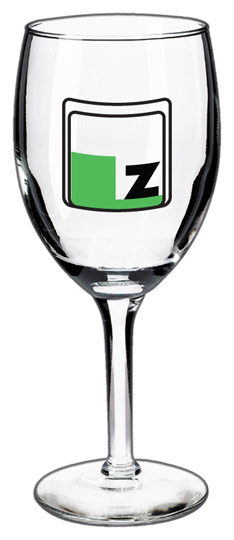 8 oz Libbey citation personalized wine glass