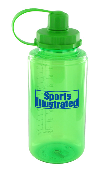 CLOSEOUT - 34 oz mckinley sports water bottle - green