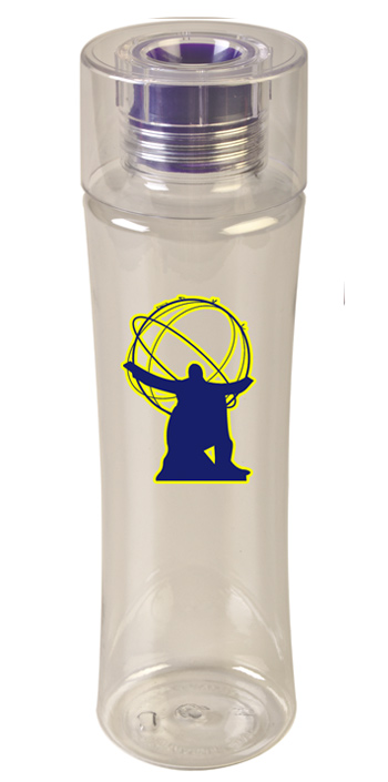 24 oz Reef Blue Custom sports bottle  - BPA Free