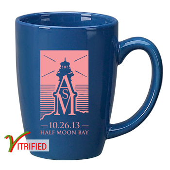 14 oz Houston Endeavor Customized Mug - Light Blue